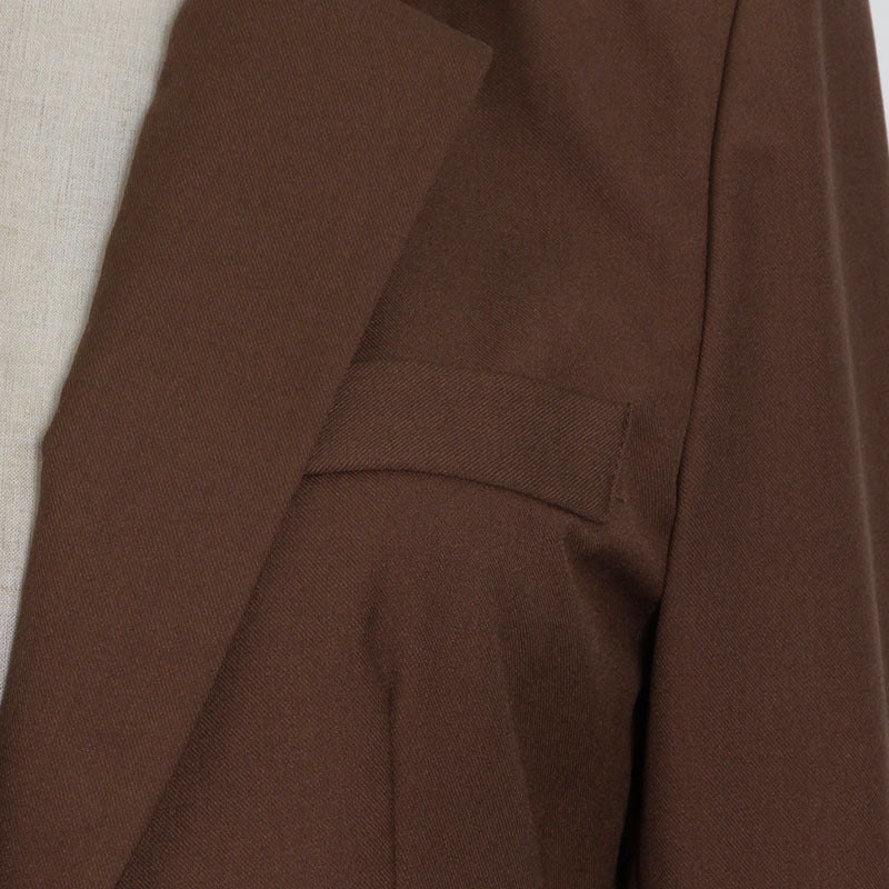 Double-Breasted Jacket and Pants Suit.