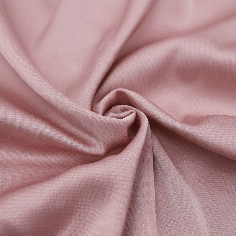 Pink Wrinkled Long Sleeve Bodycon Mini Dress