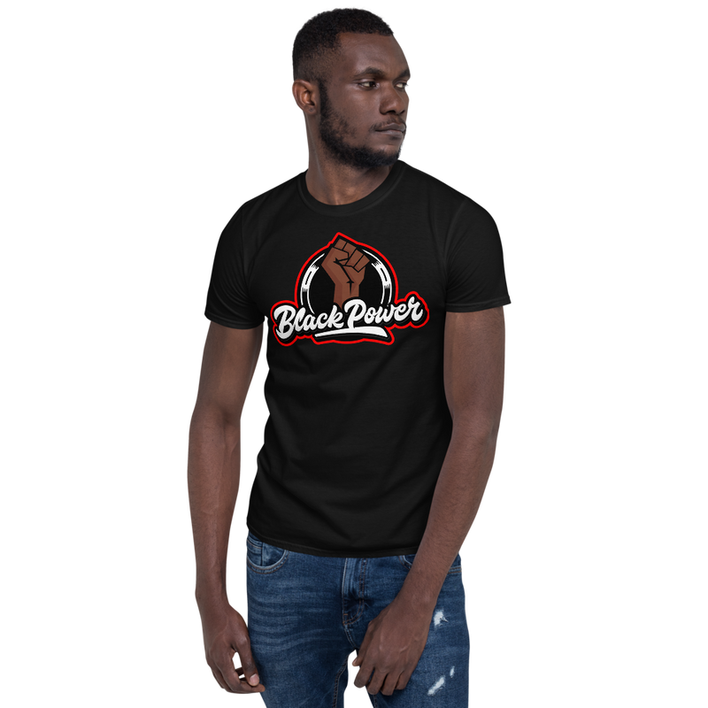 Black Power Break Records Short-Sleeve Unisex T-Shirt
