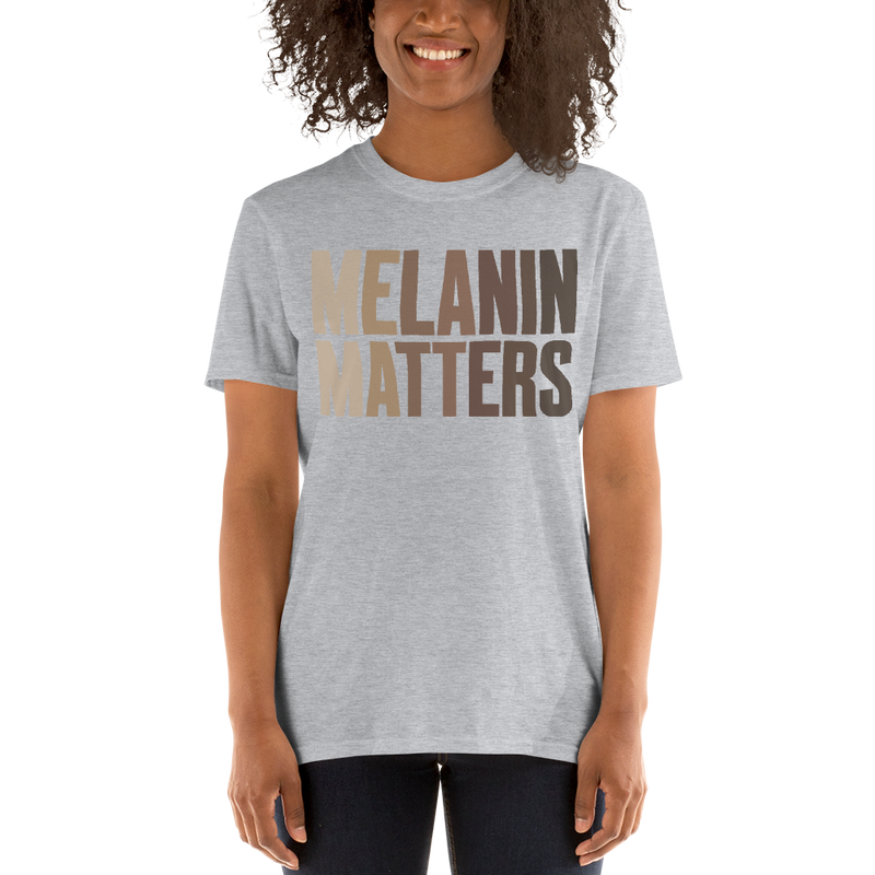 Melanin Matters Short-Sleeve Unisex T-Shirt