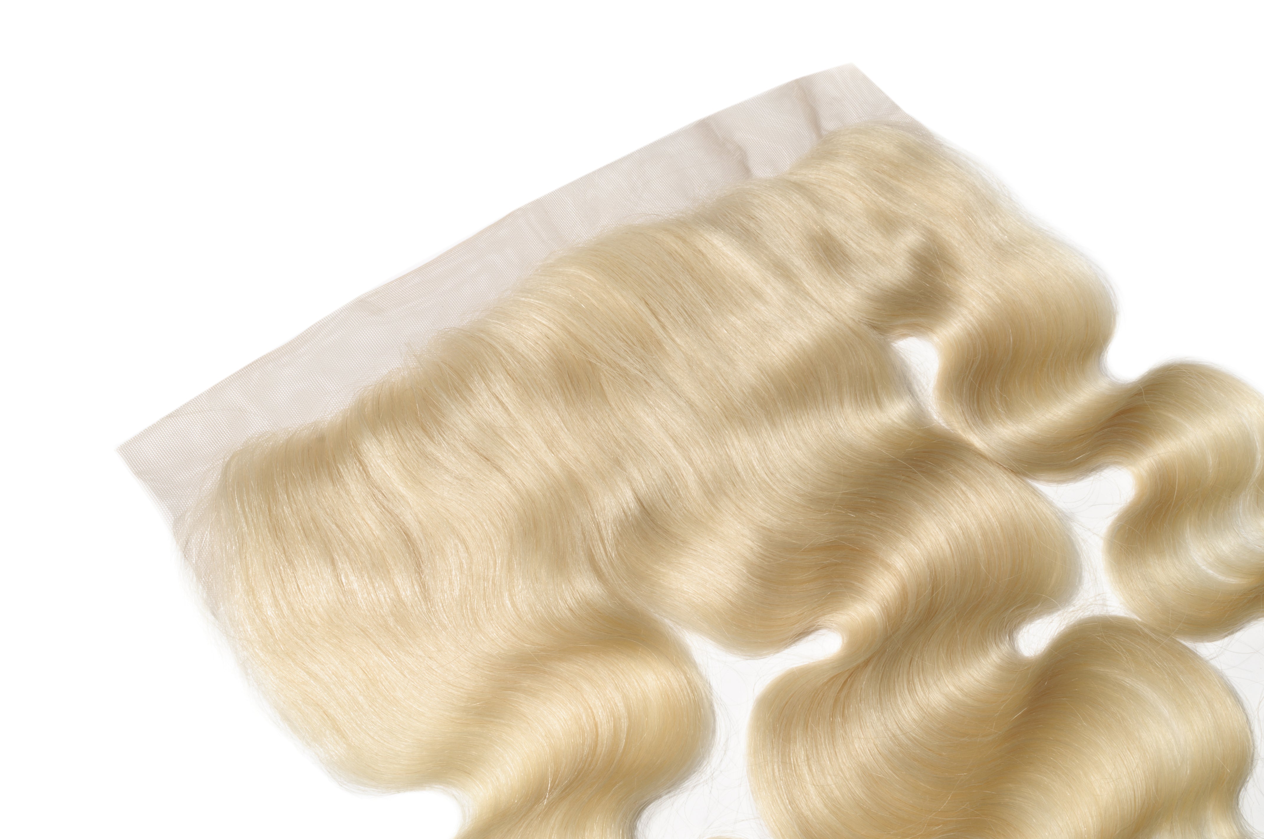 612 Blonde Virgin Brazilian Lace Frontal (13 x 4)